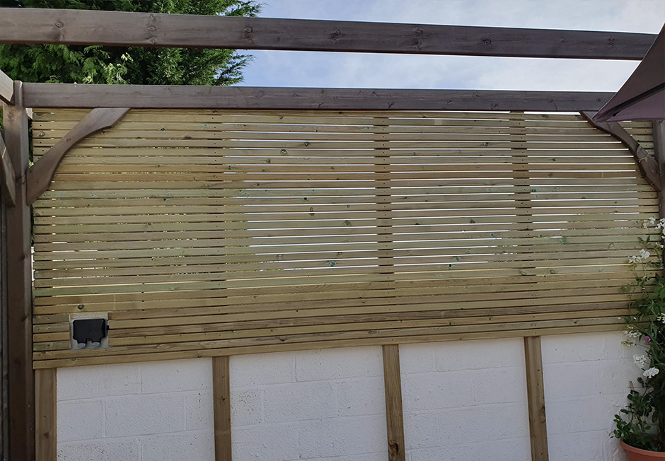 Slatted Fencing East Yorkshire